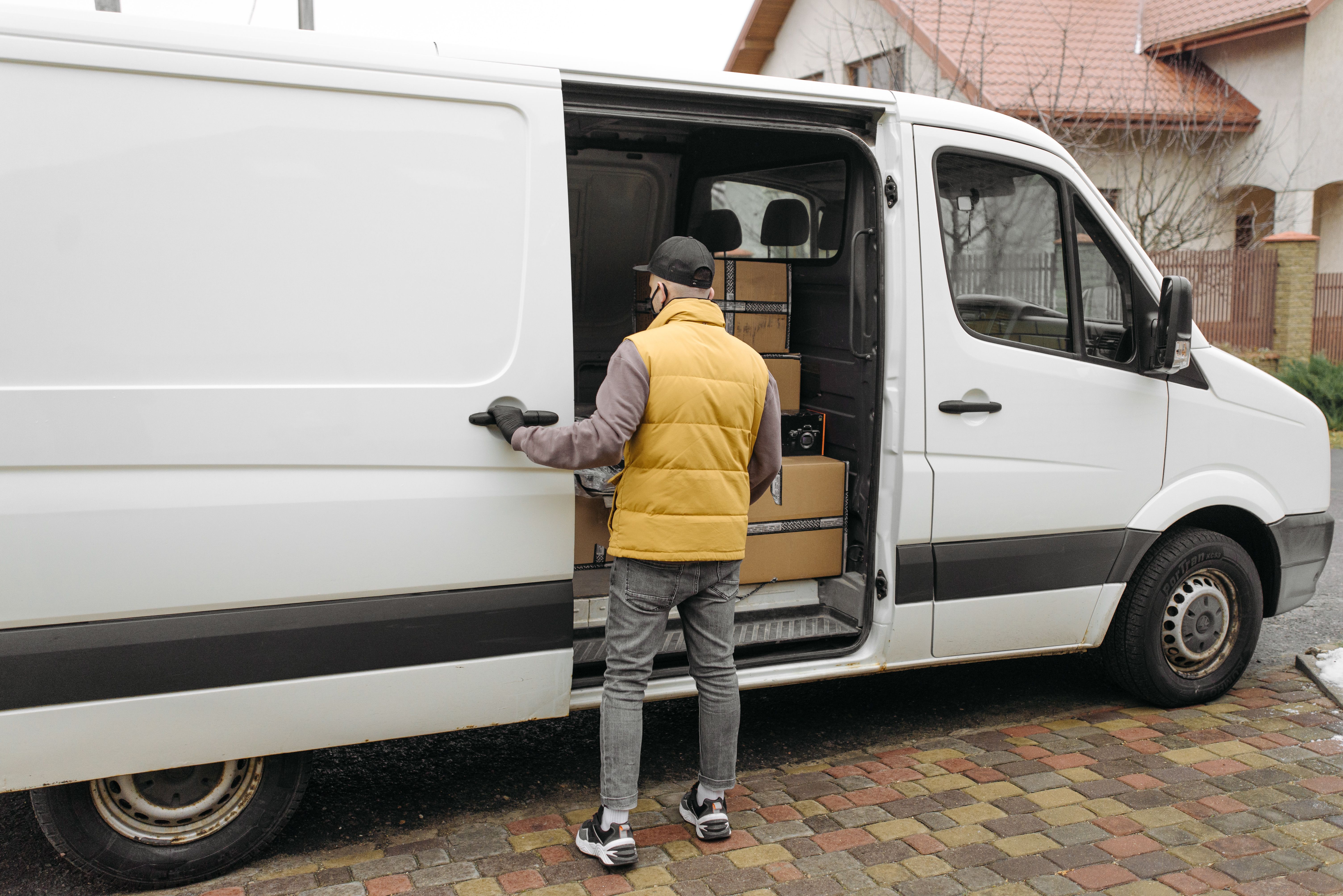 Fleet delivery van